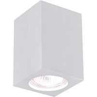 Светильник светодиодный накладной Arte Lamp Tubo A9264PL-1WH 220В GU10 IP20 Гипс/Белый 112х70мм картинка 